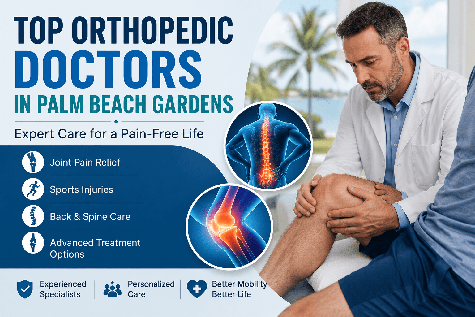 Best Orthopedic Doctors in Palm Beach Gardens for Pain Relief